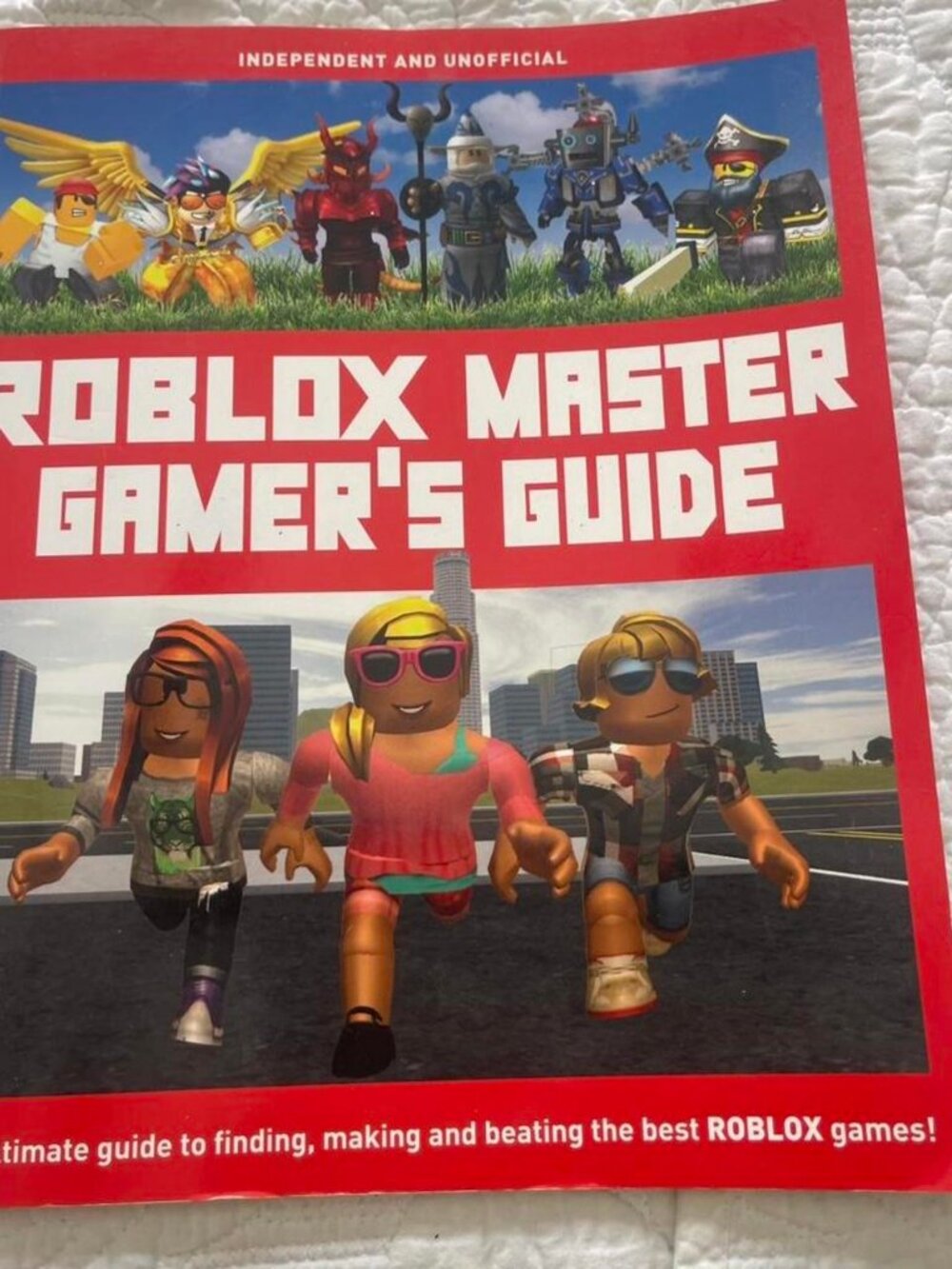 Roblox Master Gamer's Guide Book for Kids